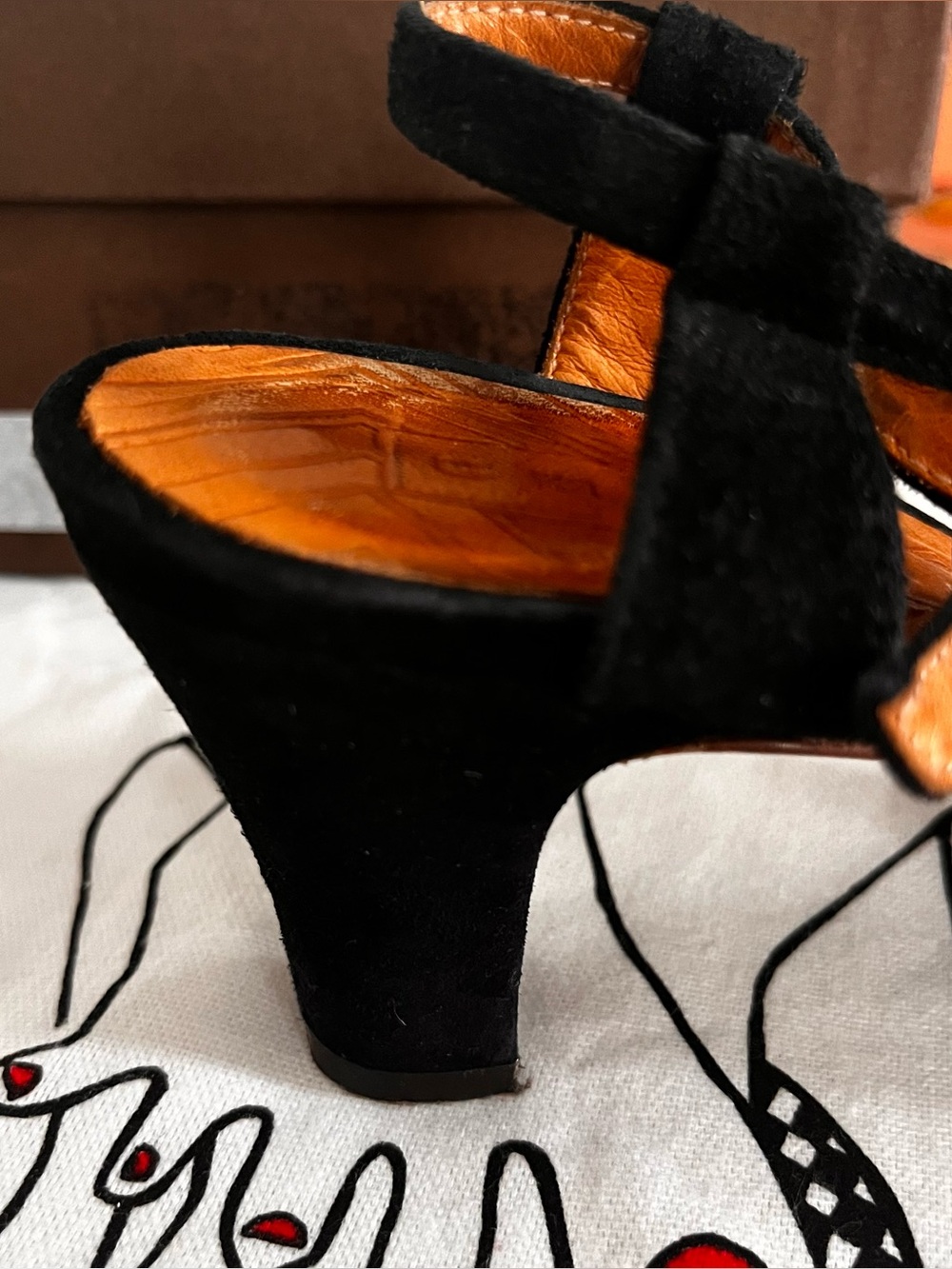 🪶Chie Mihara Suede sandals - Picture 2 of 5